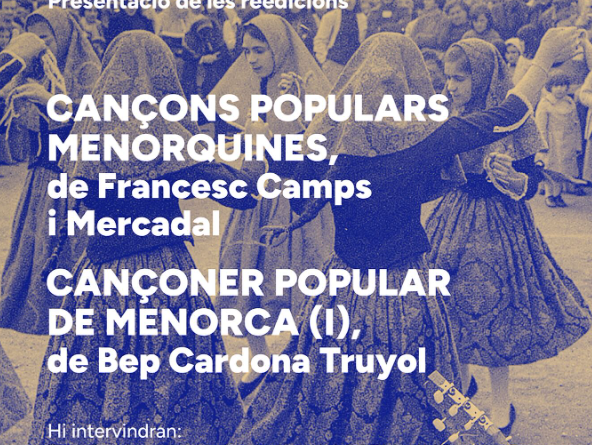 iutadella acull la presentació de dues obres clau del patrimoni musical menorquí