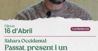 onferència sobre el Sàhara Occidental per entendre un conflicte encara obert