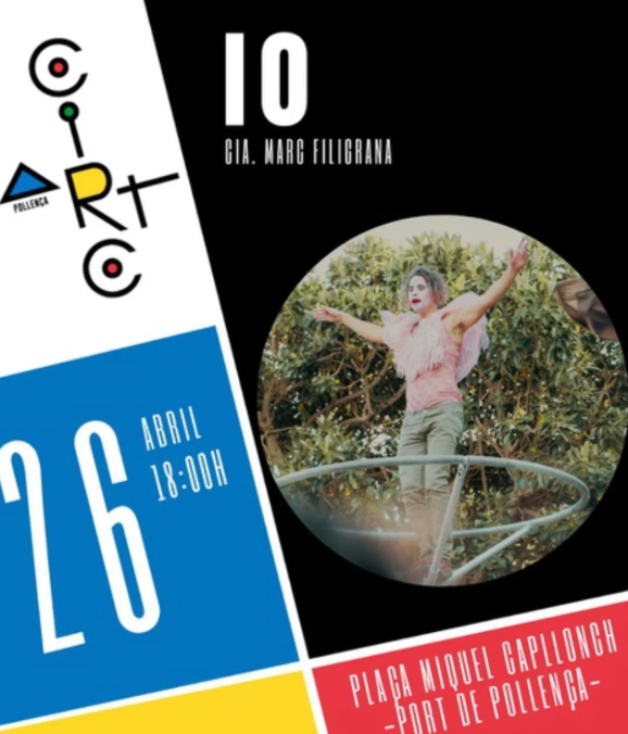 CircArt porta “IO” al Port de Pollença amb acrobàcia, transformació i poesia escènica