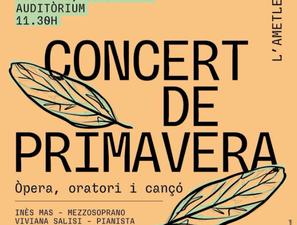 El Concert de Primavera arriba a Campos amb òpera, oratori i cançó en directe