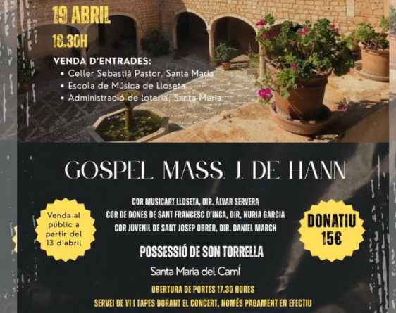 Musicart Lloseta impulsa un concert solidari per donar visibilitat a la malaltia de Huntington