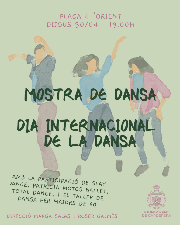 Capdepera celebra el Dia Internacional de la Dansa amb una mostra oberta a la plaça de l’Orient