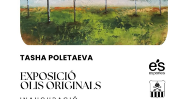 Sa Fàbrica acull l’exposició d’olis de Tasha Poletaeva