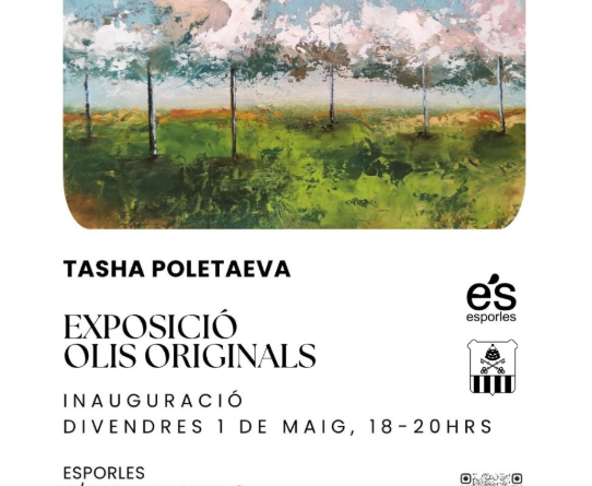 Sa Fàbrica acull l’exposició d’olis de Tasha Poletaeva