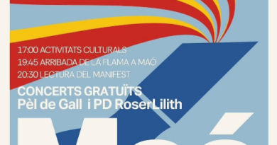 Maó acull l’acte central del Correllengua Agermanat 2026 amb cultura i música en directe