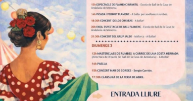 La Feria de Abril de Menorca 2026 omple Maó de música, flamenc i ambient festiu