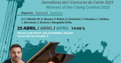 FestMusic Mallorca impulsa el talent emergent amb una gala lírica a Can Vivot