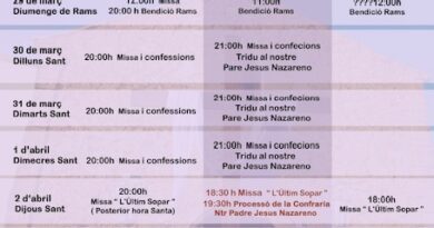 Setmana Santa 2026 a Formentera: tradició i devoció a les parròquies de l’illa