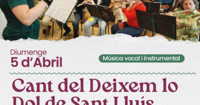 Cant del Deixem lo Dol de Sant Lluís: tradició viva per Pasqua