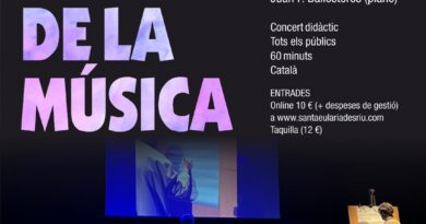 “Els colors de la música” arriba a Jesús amb un espectacle familiar que uneix pintura i música en directe