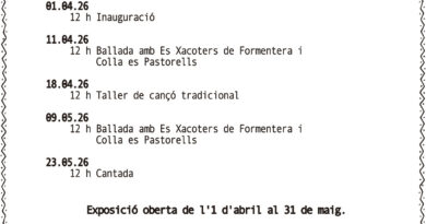 El Far de la Mola acull l’exposició “Cançoner de les Pitiüses”