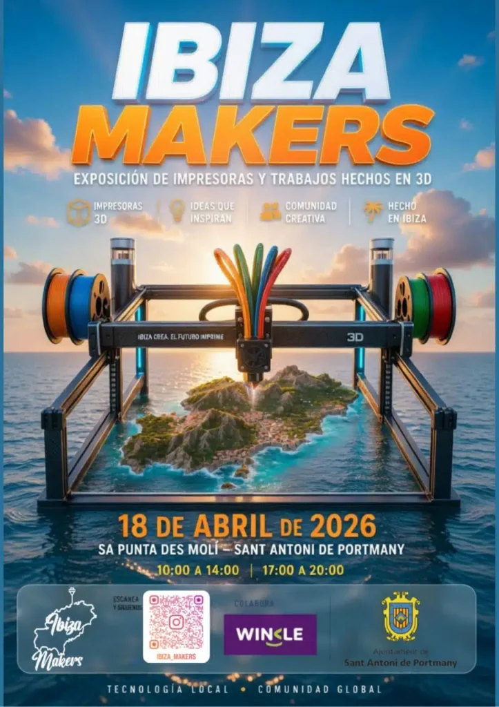 Neix Ibiza Makers amb una jornada dedicada a la innovació i la fabricació digital