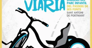 Sant Antoni acull una jornada d’educació viària per als més petits al Passeig de ses Fonts