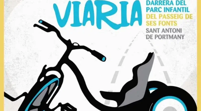 Sant Antoni acull una jornada d’educació viària per als més petits al Passeig de ses Fonts
