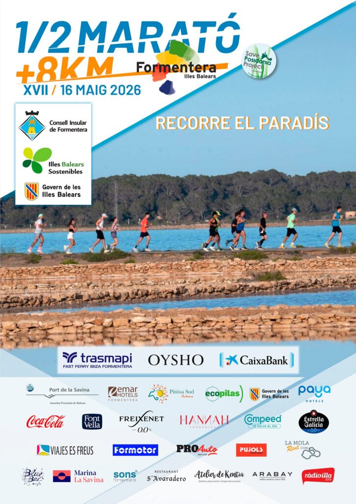 Formentera prepara una nova edició de la seva emblemàtica Mitja Marató amb recorreguts de somni entre mar i natura