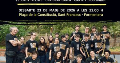 La Jove Big Band Sedajazz portarà el millor jazz contemporani a Formentera