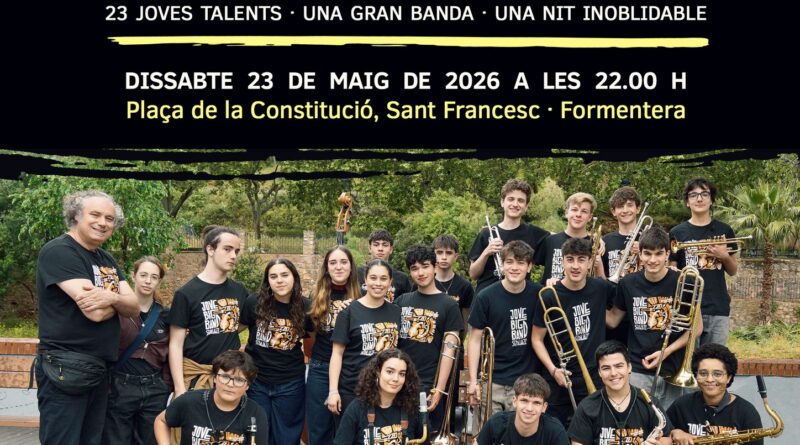 La Jove Big Band Sedajazz portarà el millor jazz contemporani a Formentera