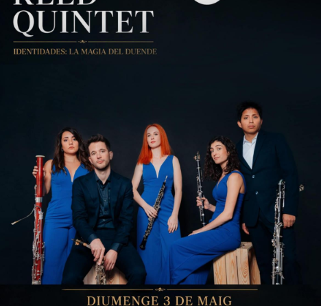 El Dianto Reed Quintet arriba a Alaior amb “Identidades: la magia del duende”