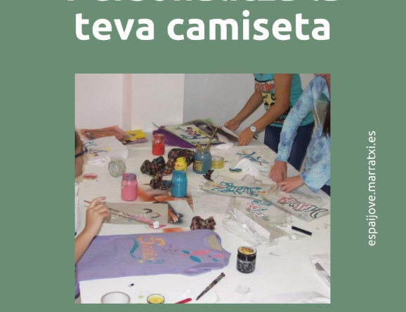 Personalitza la teva camiseta amb un taller creatiu al Pont d’Inca