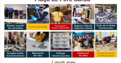 La plaça Pere Garau acull la I Fira Segona Vida amb activitats per reutilitzar, reparar i crear