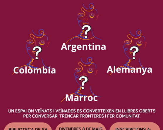 La Biblioteca de sa Pobla acull una nova edició de la Biblioteca Humana per trencar fronteres a través de les històries personals