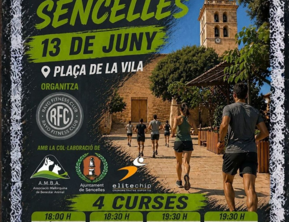 Sencelles es prepara per a una tarda d’esport amb la cursa popular “Sencelles a córrer!”
