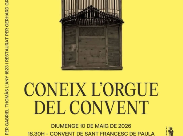 Campos obre les portes a un tresor sonor amb “Coneix l’orgue del Convent”
