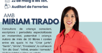 Ferreries acull la conferència “SOS adolescent a casa” amb Miriam Tirado