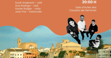 Menorca en Sons arriba a Ciutadella amb el DaBraccio Quartet