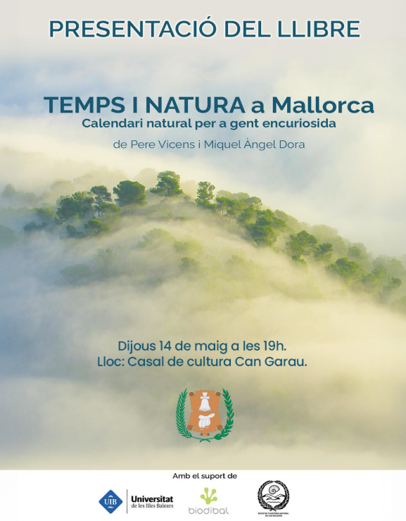 Can Garau acull la presentació del llibre Temps i Natura a Mallorca