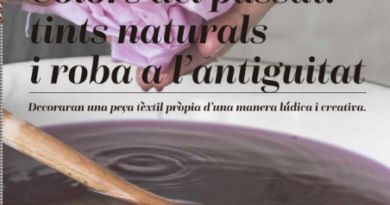Can Oliver proposa un taller familiar per descobrir els tints naturals i la roba antiga