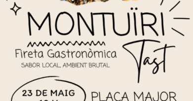 Montuïri es prepara per viure una nova edició del “Montuïri Tast” amb gastronomia i música en directe