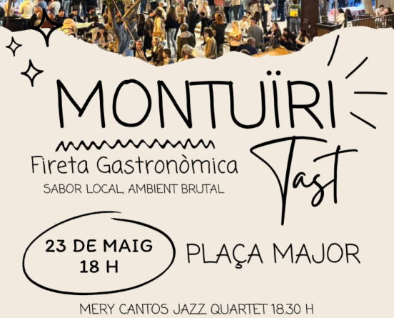 Montuïri es prepara per viure una nova edició del “Montuïri Tast” amb gastronomia i música en directe