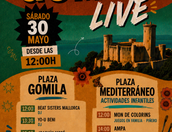 Gomila tornarà a omplir-se de música, activitats i ambient de barri amb una nova edició de “Gomila Live”