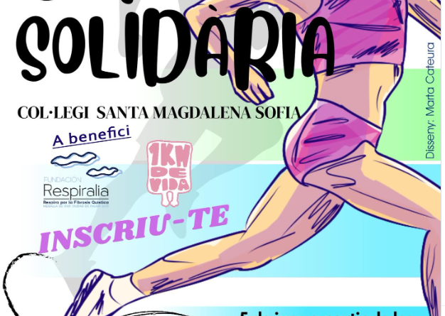 El Col·legi Santa Mònica Sofia impulsarà una cursa solidària a Palma a benefici d’Un KM de Vida i Respiralia