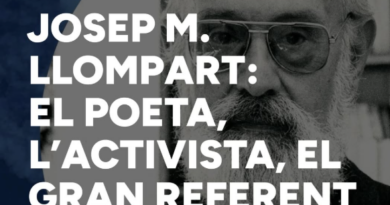 Pere Gomila aprofundirà en la figura de Josep M. Llompart en una nova conferència a Maó