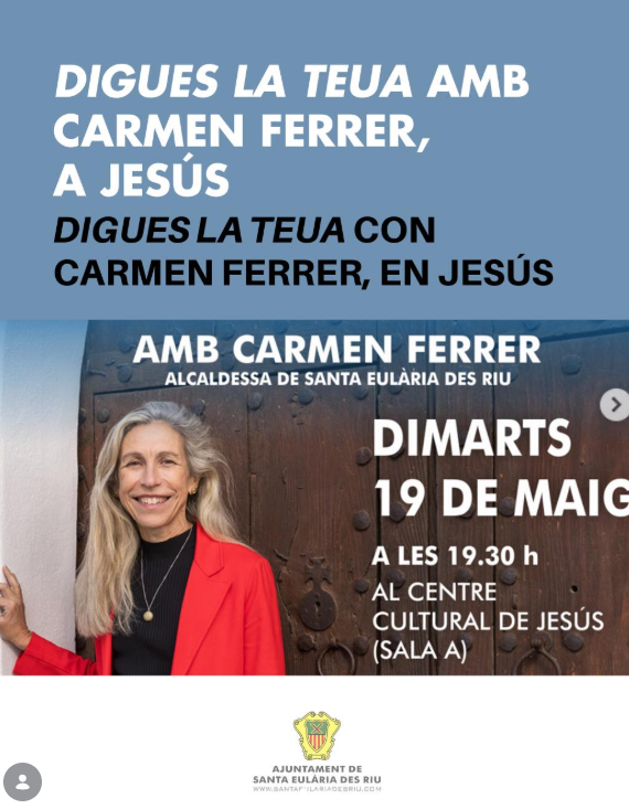 Nova trobada ciutadana del programa “Digues la Teua” amb l’alcaldessa Carmen Ferrer