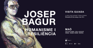 Una visita guiada descobrirà l’univers artístic de Josep Bagur a Ca n’Oliver de Maó