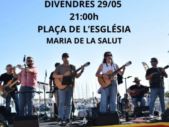 Maria de la Salut celebrarà una ballada popular amb Sarau Alcudienc a la plaça de l’Església
