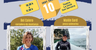 Son Servera acollirà una nova jornada de “Valors de l’esport” amb Bel Calero i Malén Sard