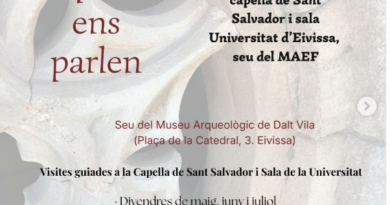 El MAEF obre visites guiades per descobrir la restauració de la Capella de Sant Salvador i la Sala de la Universitat d’Eivissa