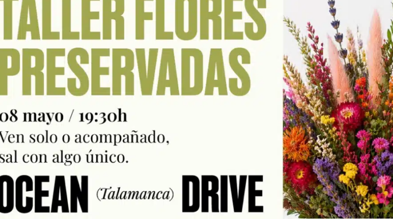 Ocean Drive Talamanca acull un taller de flors preservades per reconnectar amb la creativitat