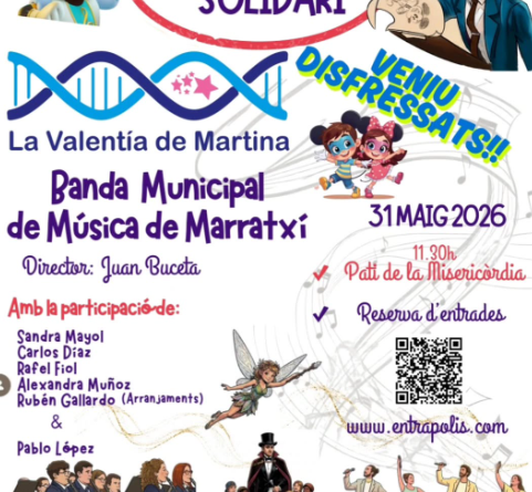 La música de Disney protagonitza un concert benèfic a Palma a favor de “La valentia de Martina”