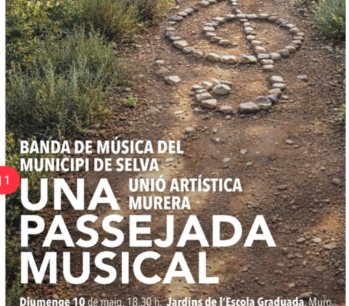 Muro acull una nova cita del cicle de bandes amb un concert als jardins de l’Escola Graduada