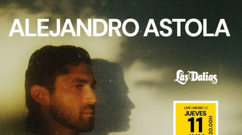 Alejandro Astola actuarà a Las Dalias amb un concert íntim carregat de flamenc, emoció i arrels andaluses