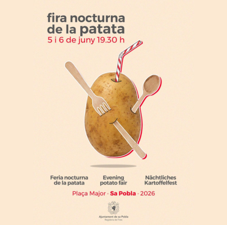 Sa Pobla celebra la Fira Nocturna de la Patata amb gastronomia, música i el centenari de la Royal Kidney