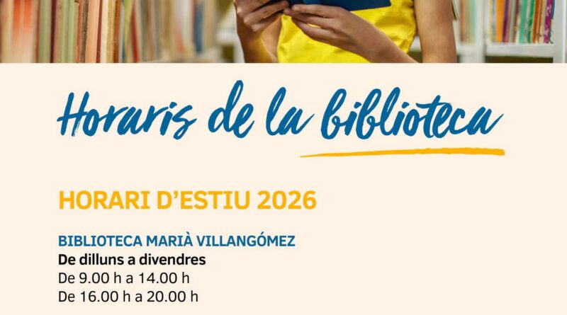 Les biblioteques de Formentera adapten els seus horaris per a l'estiu fins al setembre