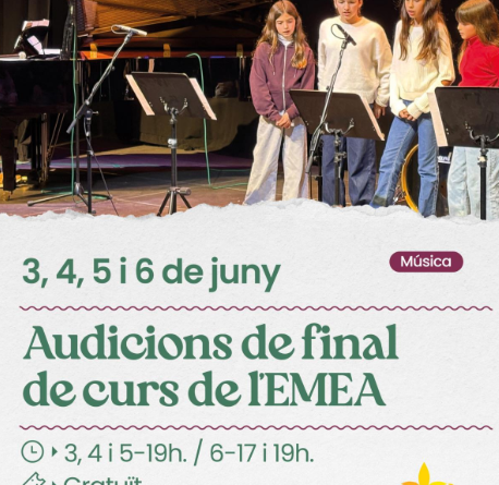 L’EMEA celebra les audicions de final de curs amb el mar com a fil conductor