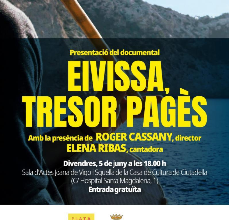 Ciutadella acull la presentació del documental Eivissa, tresor pagès