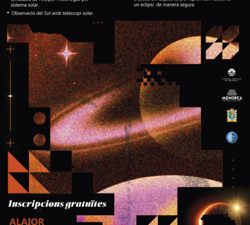 Alaior acull una jornada de planetari mòbil dedicada a l’eclipsi solar de 2026